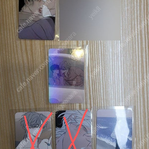 물가의밤 투니크 포카 물밤 랜티큘러 방문 특전