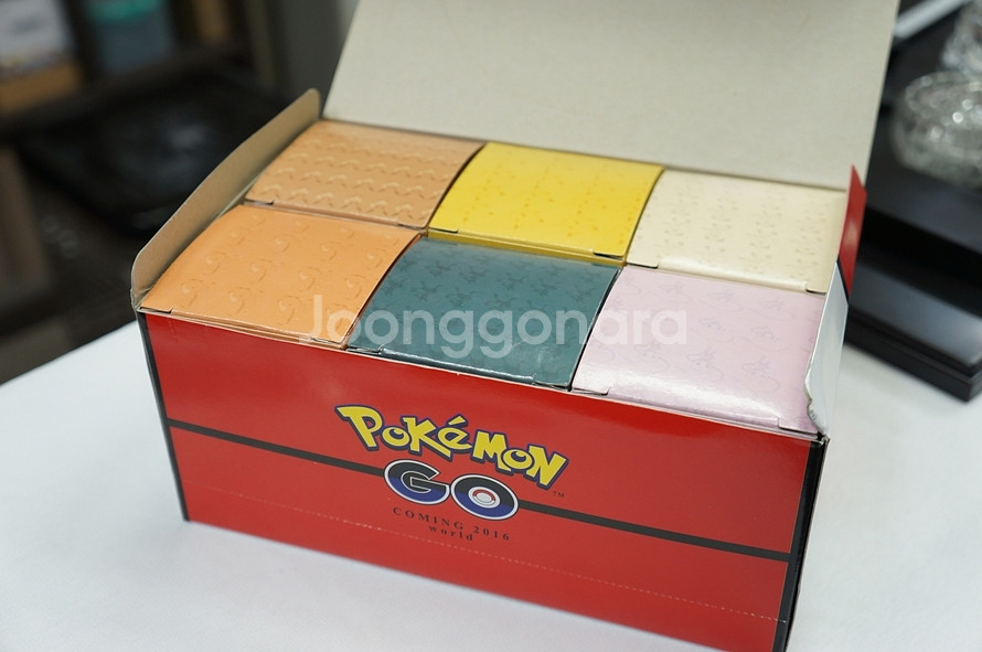 포켓몬스터 미니피규어 6종세트 레드박스(A) 피카츄--6