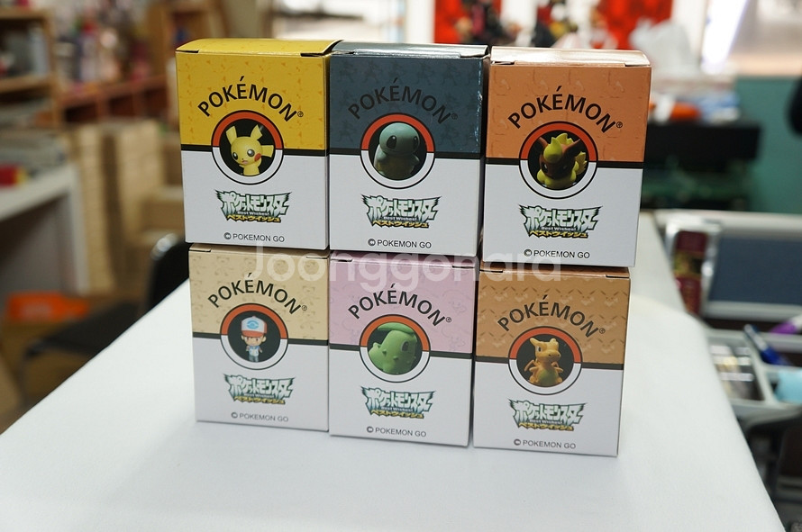 포켓몬스터 미니피규어 6종세트 레드박스(A) 피카츄--5