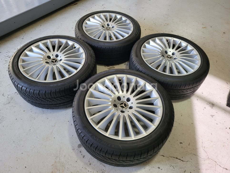 벤츠W222 S클래스 마차19인치 순정품휠타이어--0