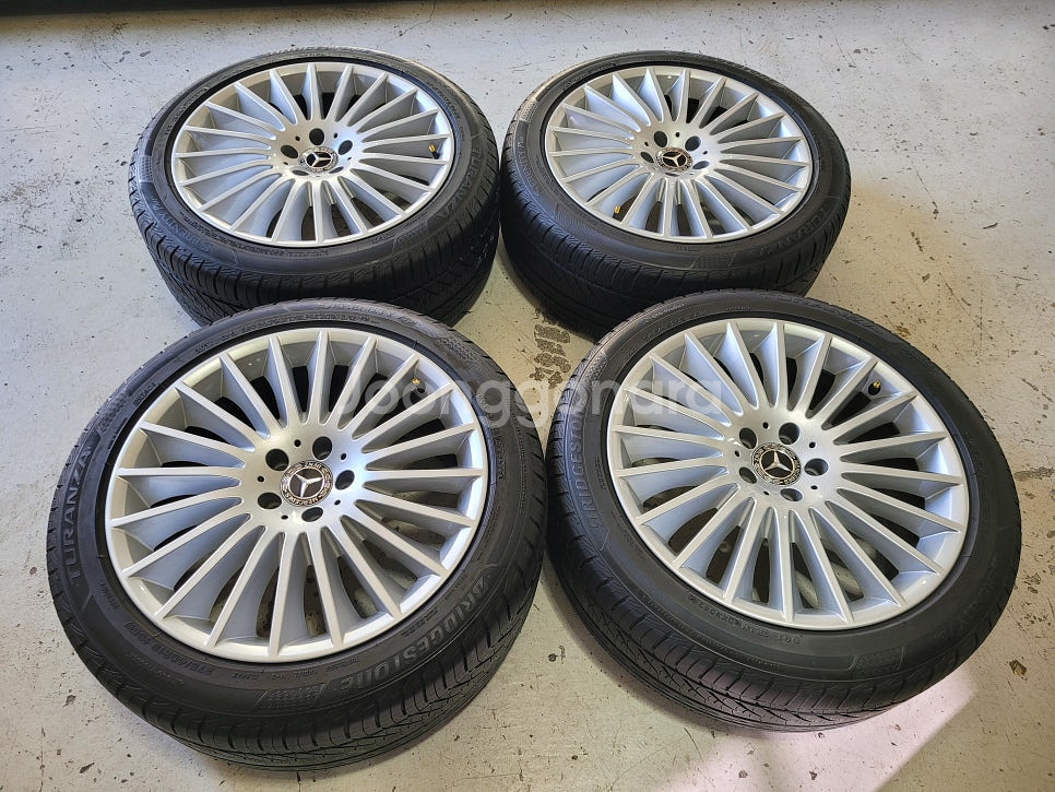 벤츠W222 S클래스 마차19인치 순정품휠타이어--1