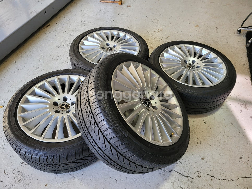 벤츠W222 S클래스 마차19인치 순정품휠타이어--5