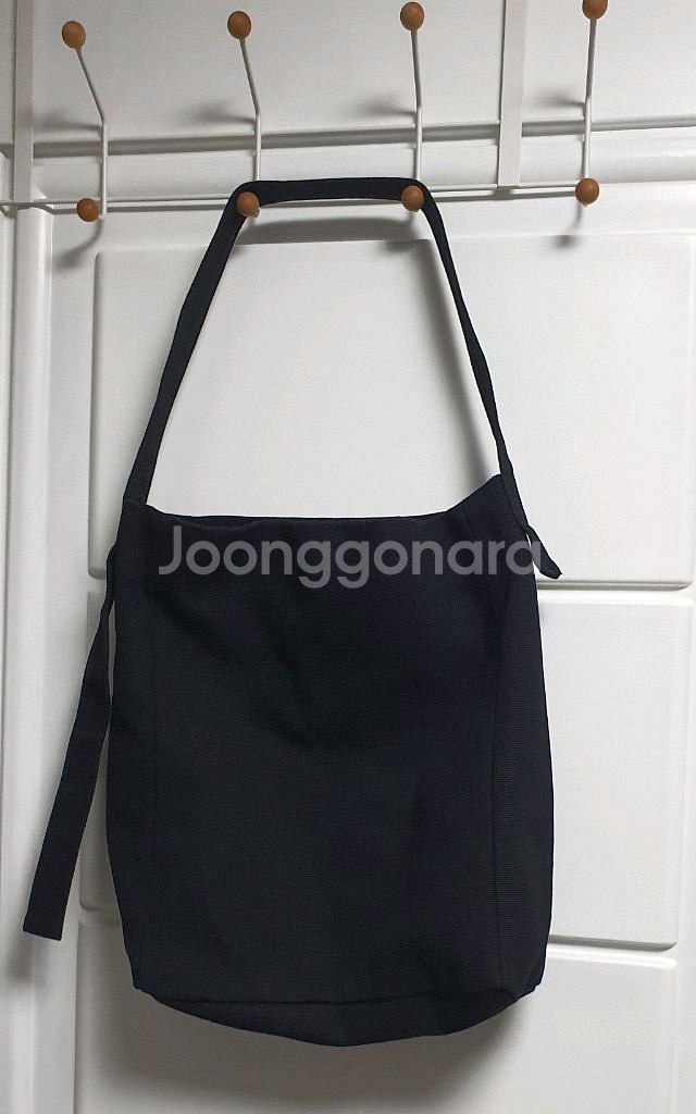 아이디어스 캔버스 에코백 블랙--0