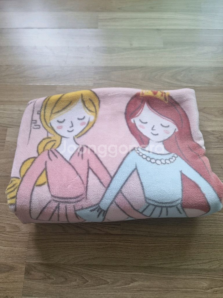 공주캐릭터 담요--0