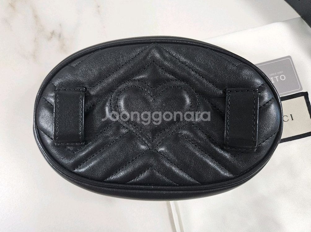 구찌 벨트백 힙색 블랙색상--5