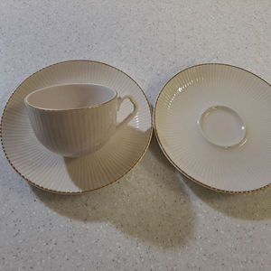 행남사 빈티지 찻잔 소서 세트