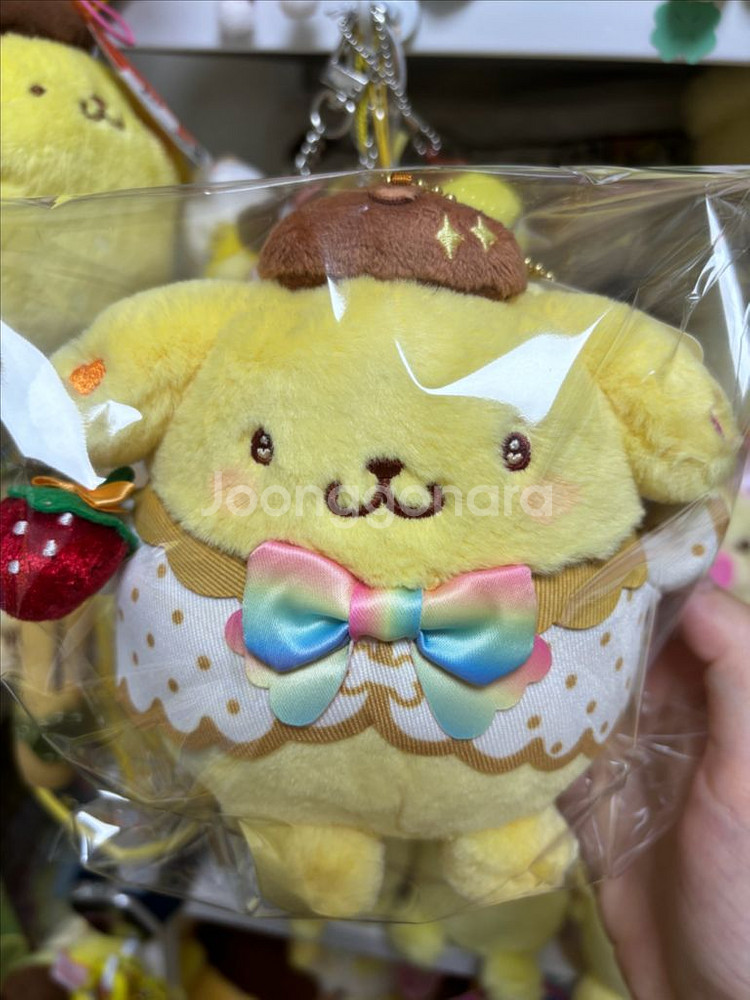 산리오 폼폼푸린 이치고 50주년 마스코트 새상품--0