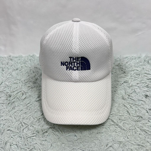 노스페이스 화이트 풀메쉬 볼캡