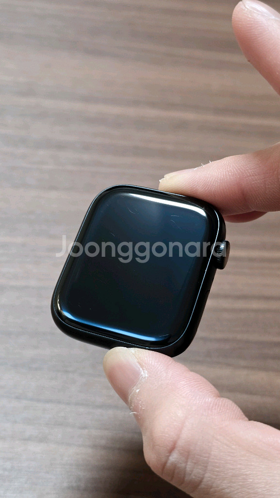 애플워치 7 45mm GPS 미트나이트--3