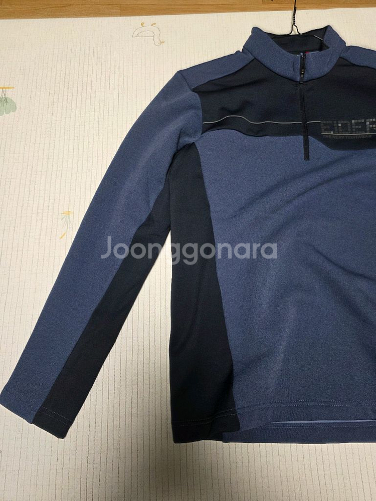 아이더 남성 겨울 짚업티(신릭) 새상품 팔아요.--1