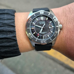 (네고가능)시티즌 시그니쳐 bl1250-55e 다이버 시계