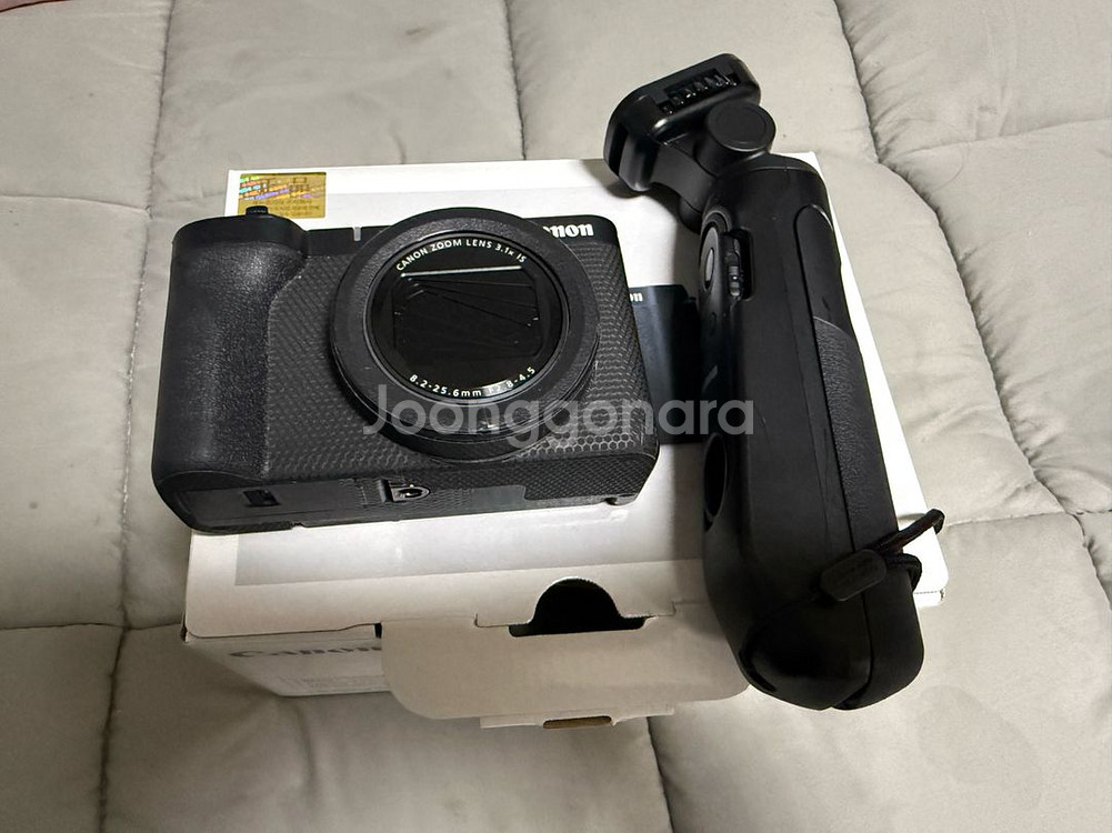 캐논 파워샷 v1 + 슈팅그립 팝니다--0