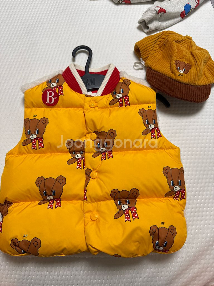 베베드피노 바바베어 조끼 90 세트--0