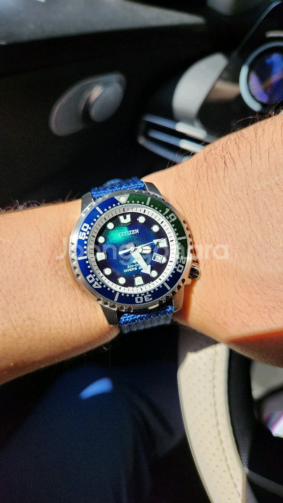 (네고가능)시티즌 프로마스터 bn0166-01l 다이버 한정판시계--0