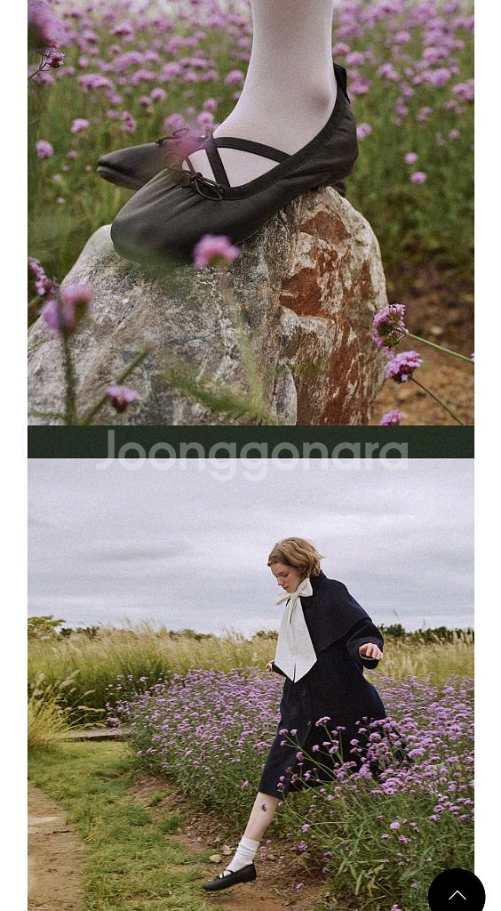 락피쉬 스크런치 패딩 플랫 240 블랙--1