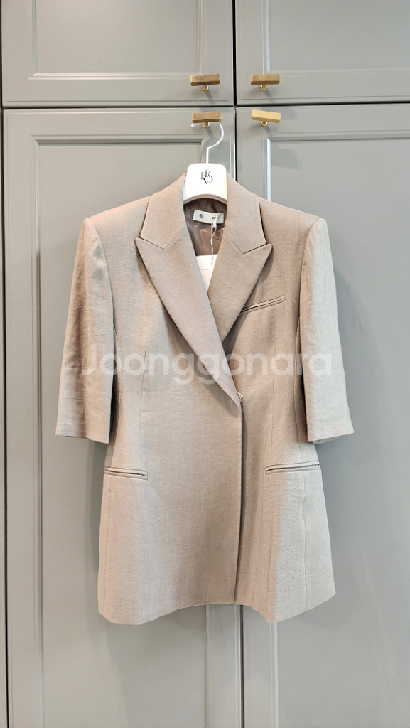 브론 아워글래스 린넨자켓 (새상품)--0