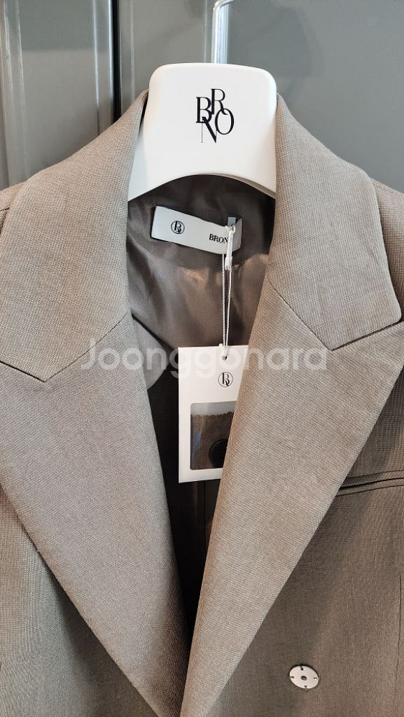 브론 아워글래스 린넨자켓 (새상품)--3