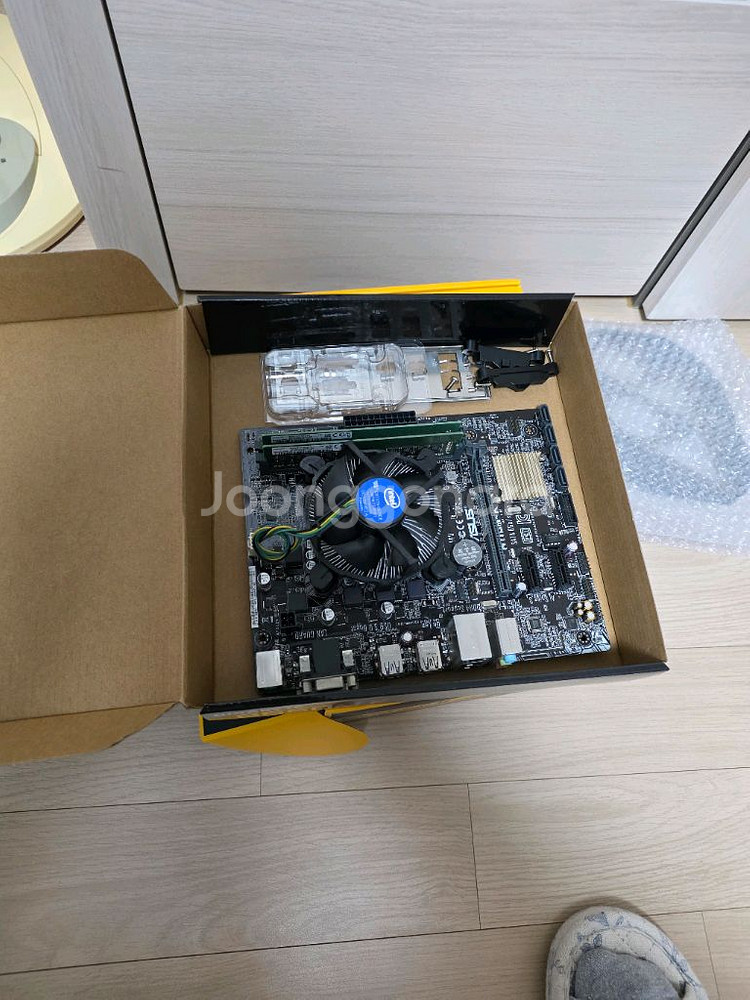 i5 7500 cpu + 메인보드+600W파워+16G램--2
