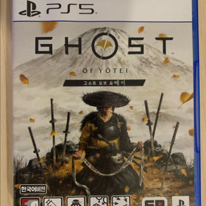 Ps5 고스트 오브 요테이(코드 미사용)