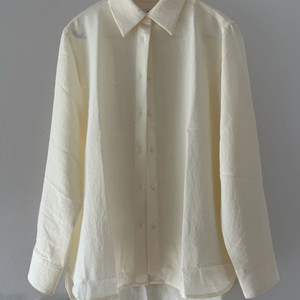 무신사 스탠다드 우먼즈 릴렉스드 린넨 라이크 셔츠 (새