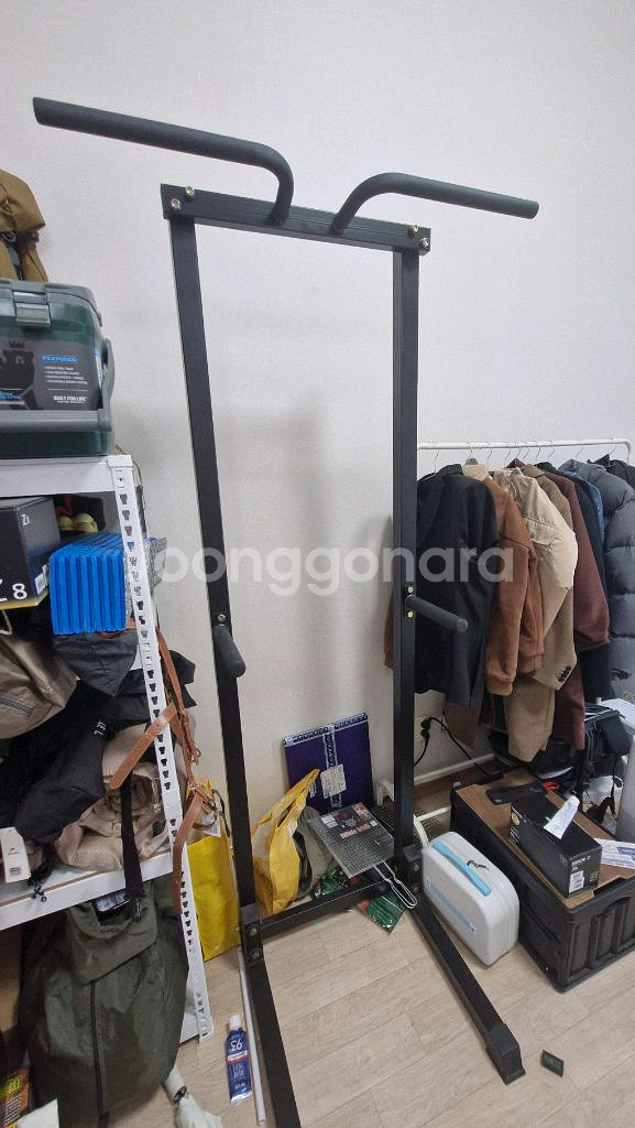 토탈벤치 치닝디핑크로스 502A 홈짐 철봉--1