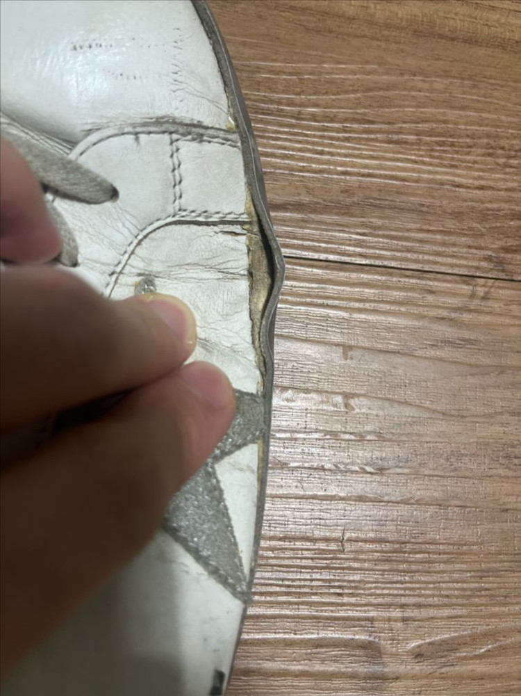 골든구스 슈퍼스타 스니커즈 실버 40사이즈--3