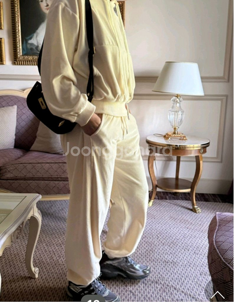 마리틀 malittle 톰벨벳셋업 아이보리 (새제품)--1