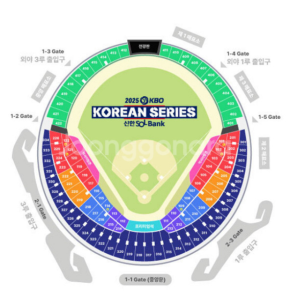 한국시리즈 1차전 중앙네이비 2연석--0