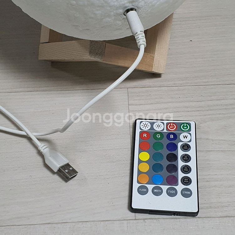 달 모양 램프 무드등--2