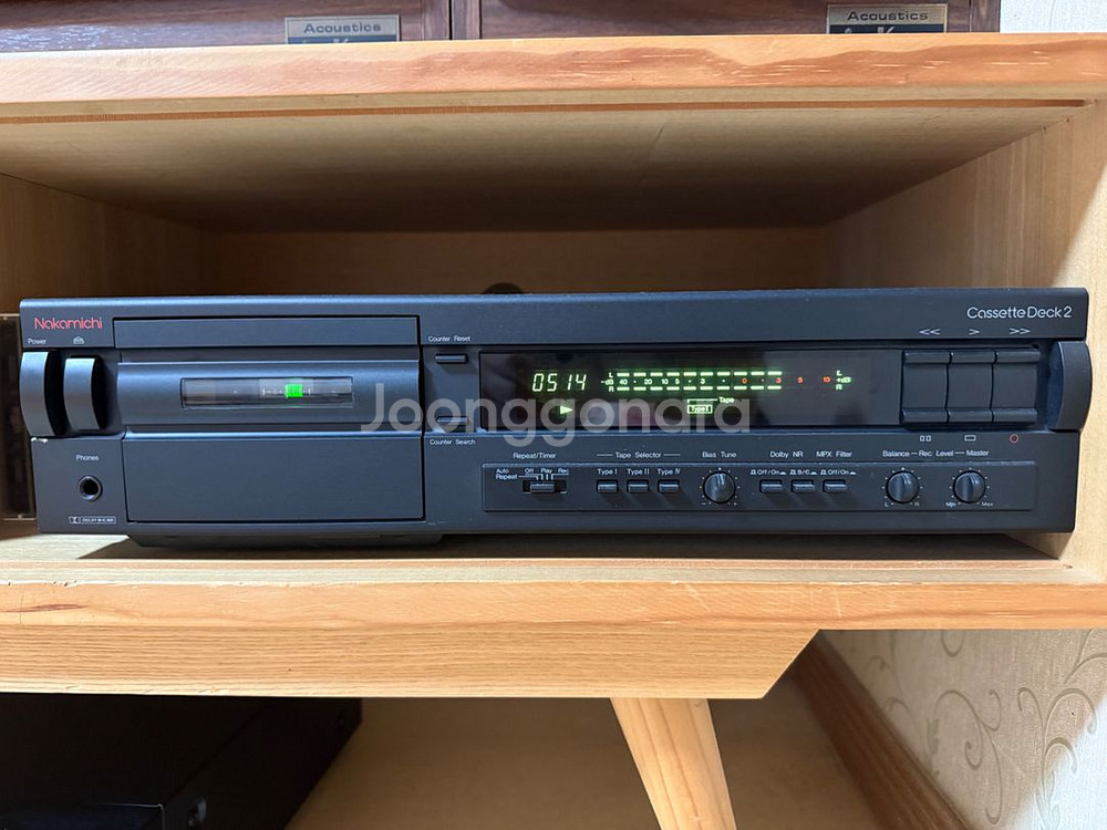 나카미치 카세트 데크 2 판매합니다--0
