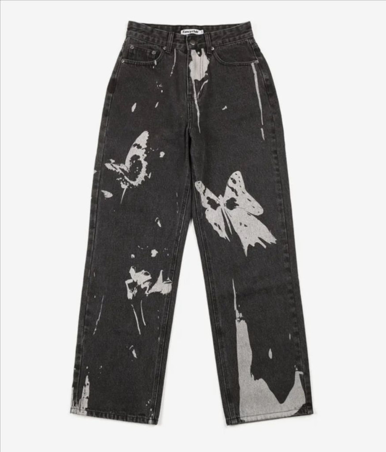 네스티팬시클럽 블린더 프린트 팬츠 (S)--1