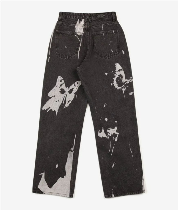 네스티팬시클럽 블린더 프린트 팬츠 (S)--2