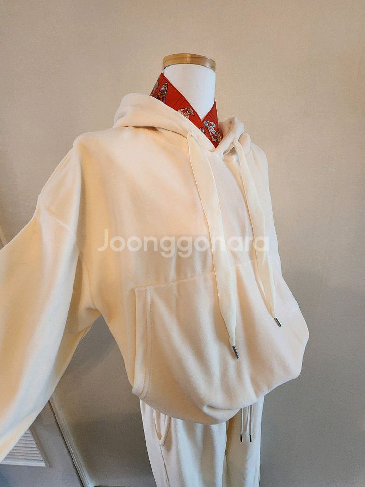 마리틀 malittle 톰벨벳셋업 아이보리 (새제품)--5