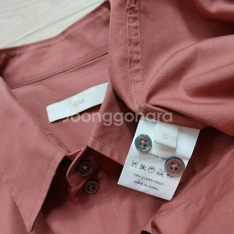 ORR 오르 더블버튼 셔츠 블라 (S)--9