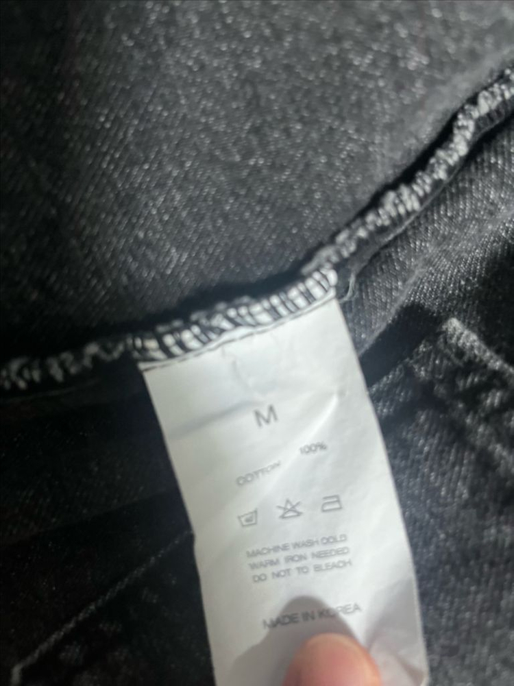 브랜디드 흑 청자켓--1