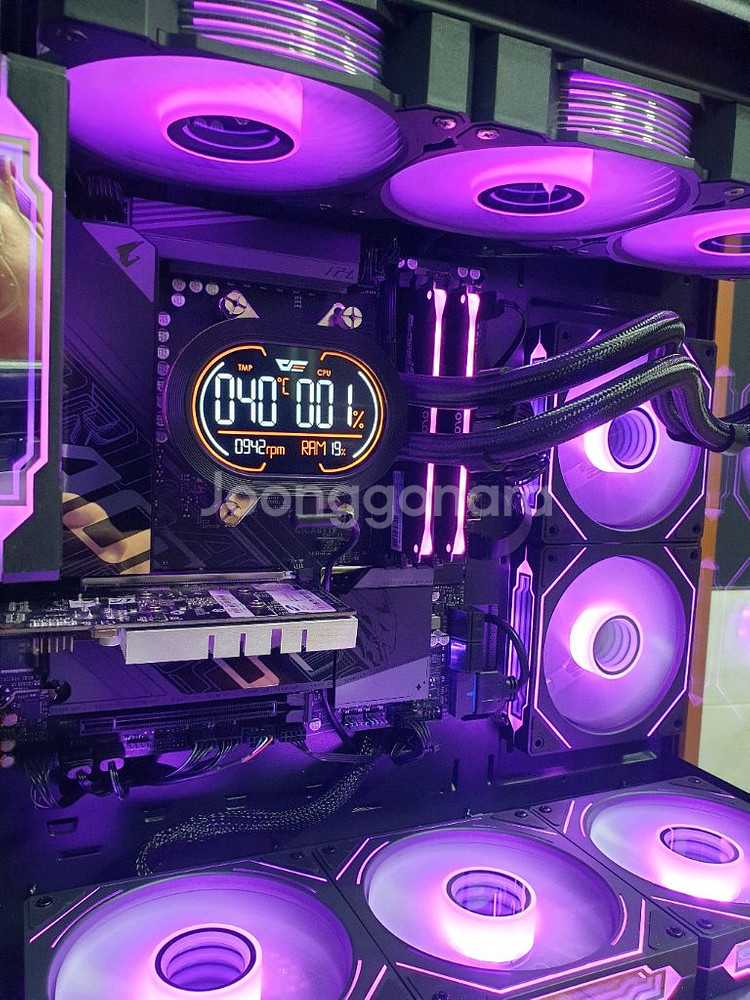 미사용 ) 9800X3D 반본체 컴퓨터 판매--4