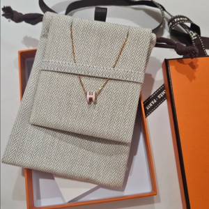 에르메스 정품 팝아슈 목걸이 새상품 풀구성