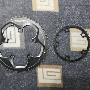 에스웍 미드 컴팩 체인링 52-36 11단