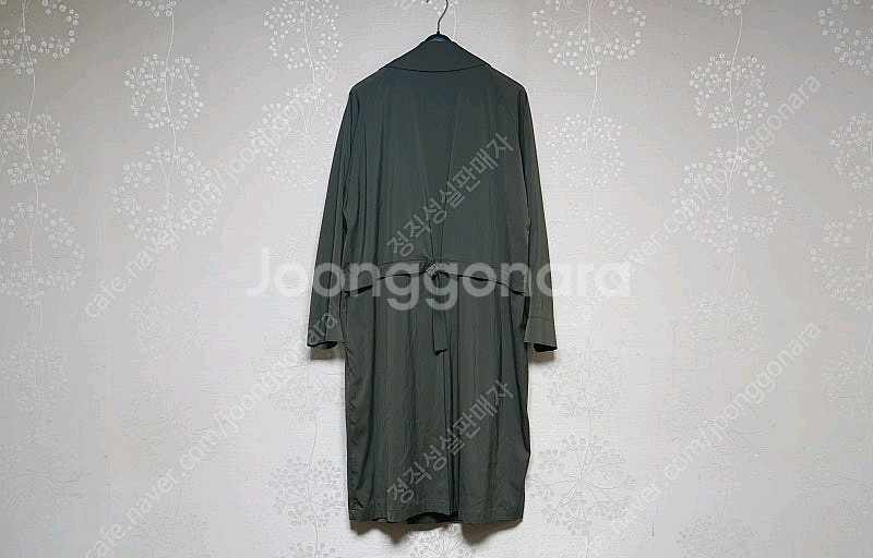 시스템옴므 레이온 트렌치코트--1