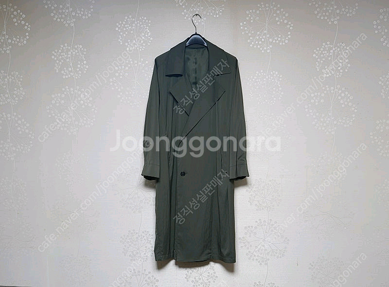 시스템옴므 레이온 트렌치코트--0