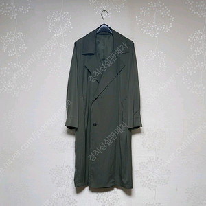 시스템옴므 레이온 트렌치코트