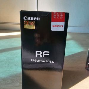 캐논 RF 75-300mm 망원렌즈 + 필터 호환후드
