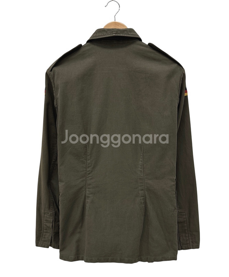 80년대 GMBH 독일군 퍼티그 자켓 카키색 (5,M)--6