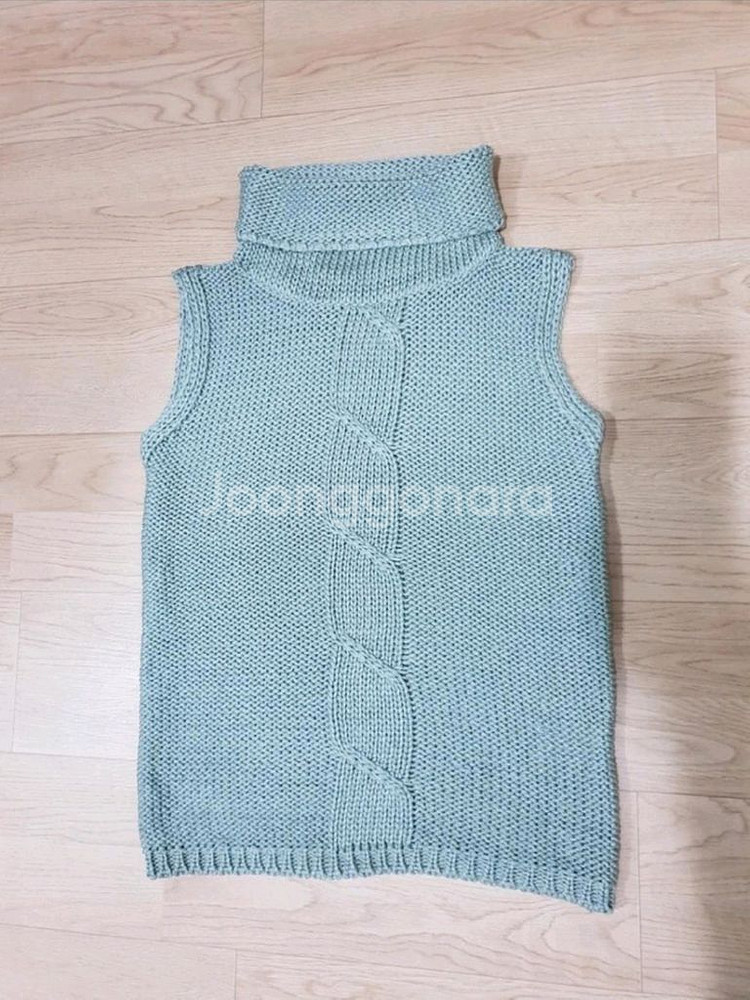 목폴라 니트조끼 55사이즈4종류-가격 다다릅니다--1