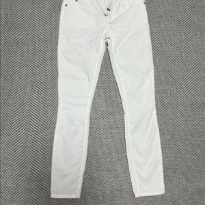 띠어리 theory 화이트 코듀로이 팬츠 정품