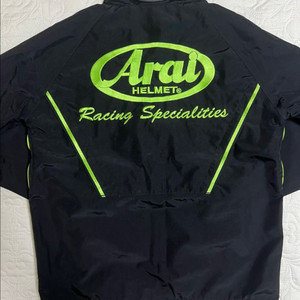 [새상품급] 구형 아라이 바람막이 XS 블랙네온 검형