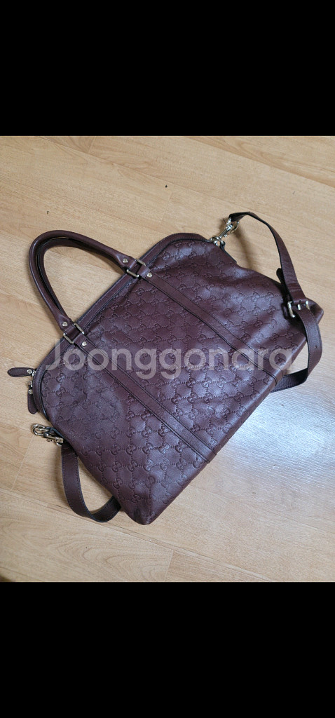 정품)구찌 시마 레더 브리프 케이스 백. 가방 !!--0