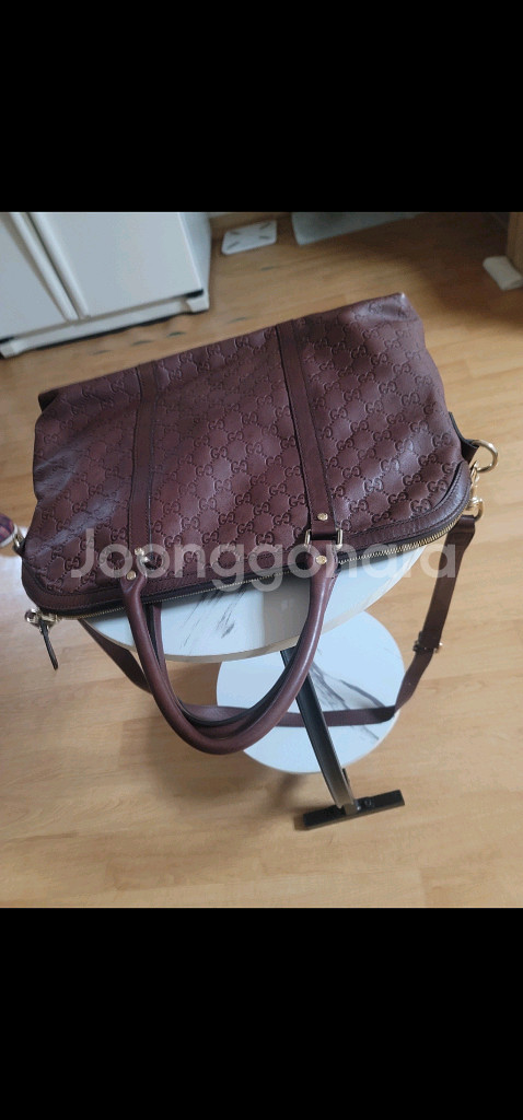 정품)구찌 시마 레더 브리프 케이스 백. 가방 !!--4