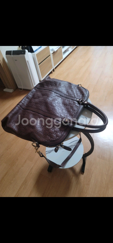 정품)구찌 시마 레더 브리프 케이스 백. 가방 !!--5