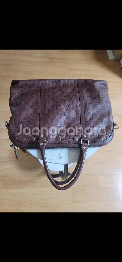 정품)구찌 시마 레더 브리프 케이스 백. 가방 !!--8